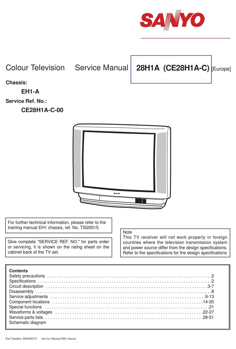 Sanyo CE28H1A-C-00 User manual