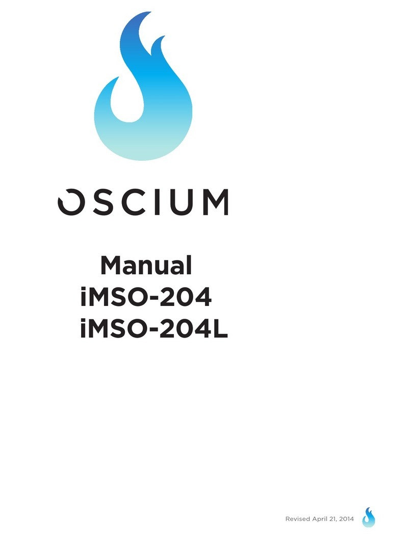 Oscium iMSO-204 manual