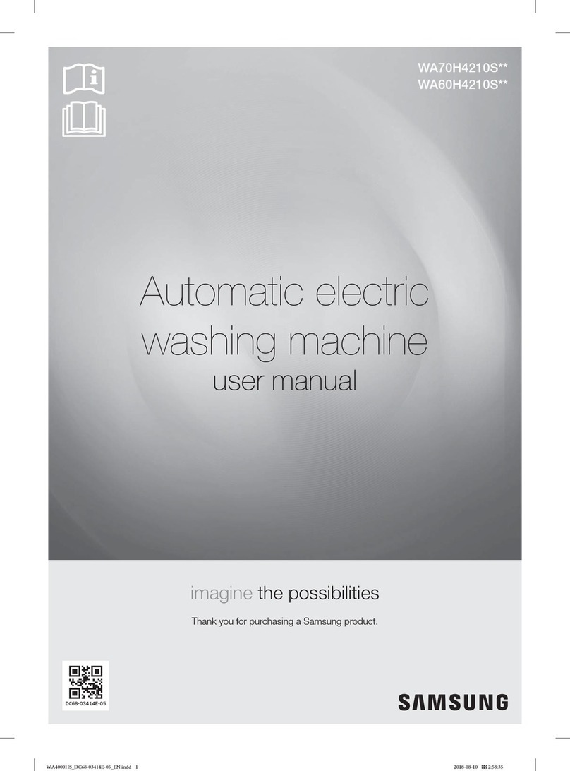 Samsung WA70H4210S Series user manual