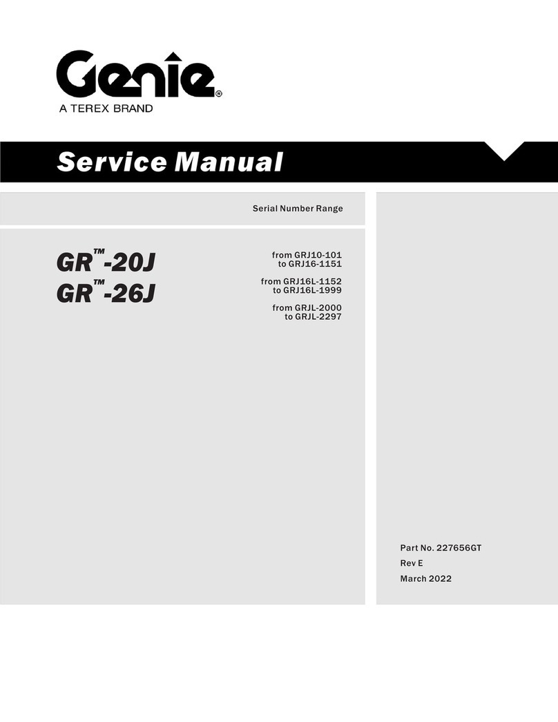 Terex Genie GR-26J User manual