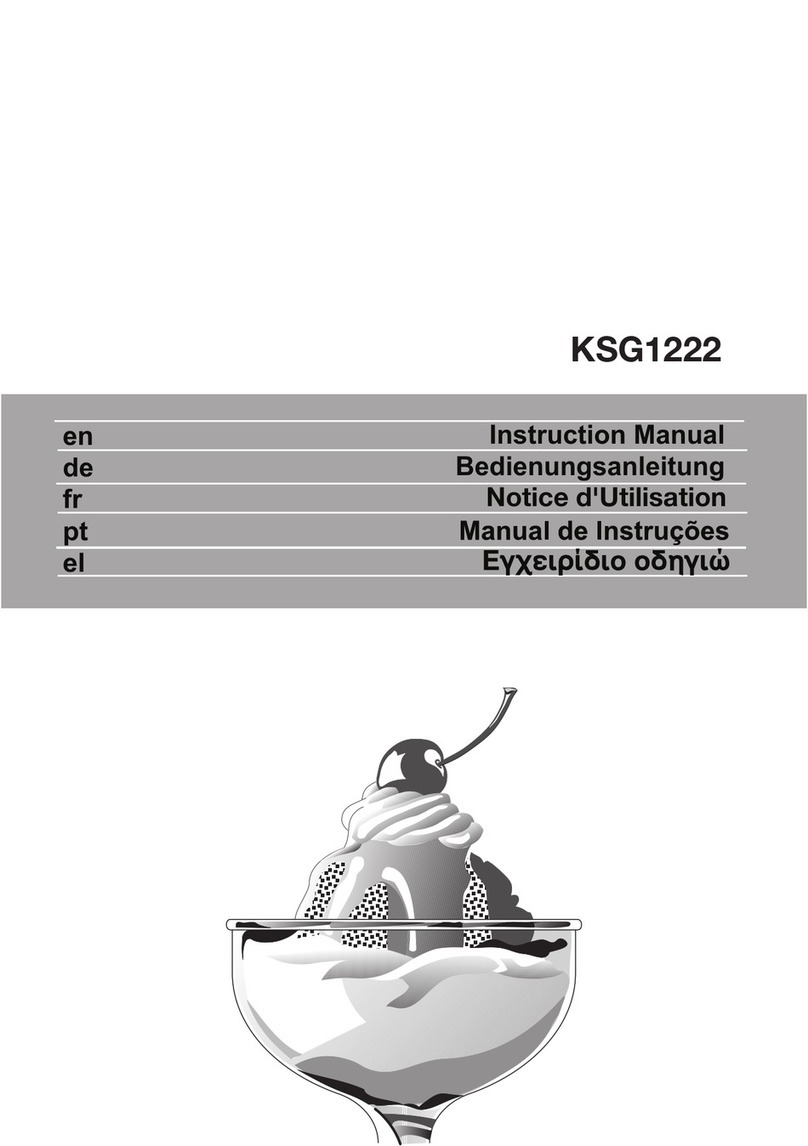 Kuppersbusch KSG1222 instruction manual