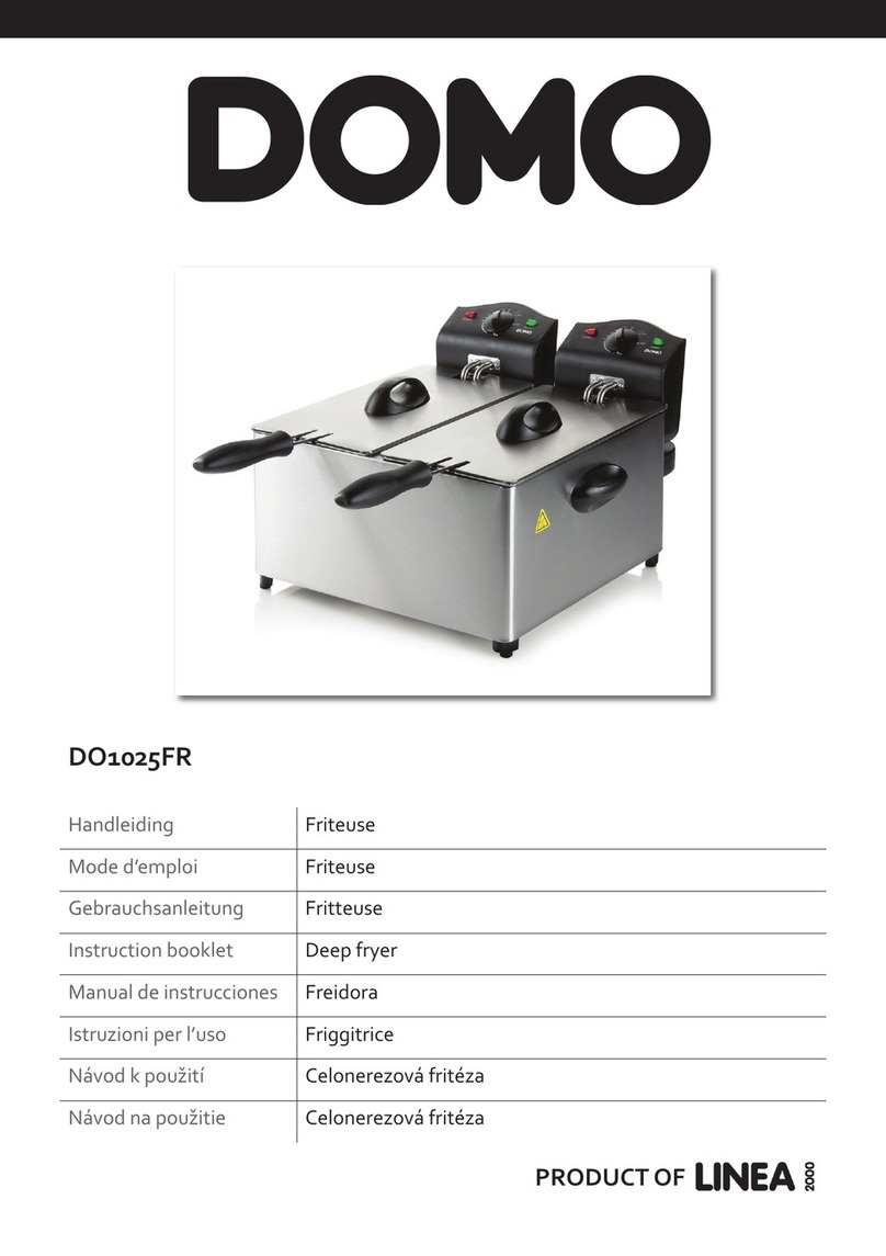 Linea 2000 DOMO DO1025FR User manual