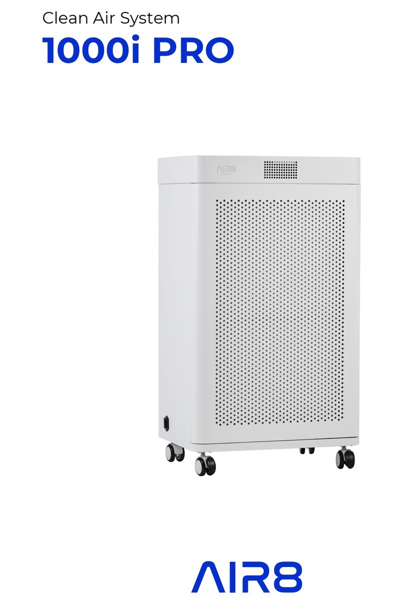 AIR8 1000i PRO manual
