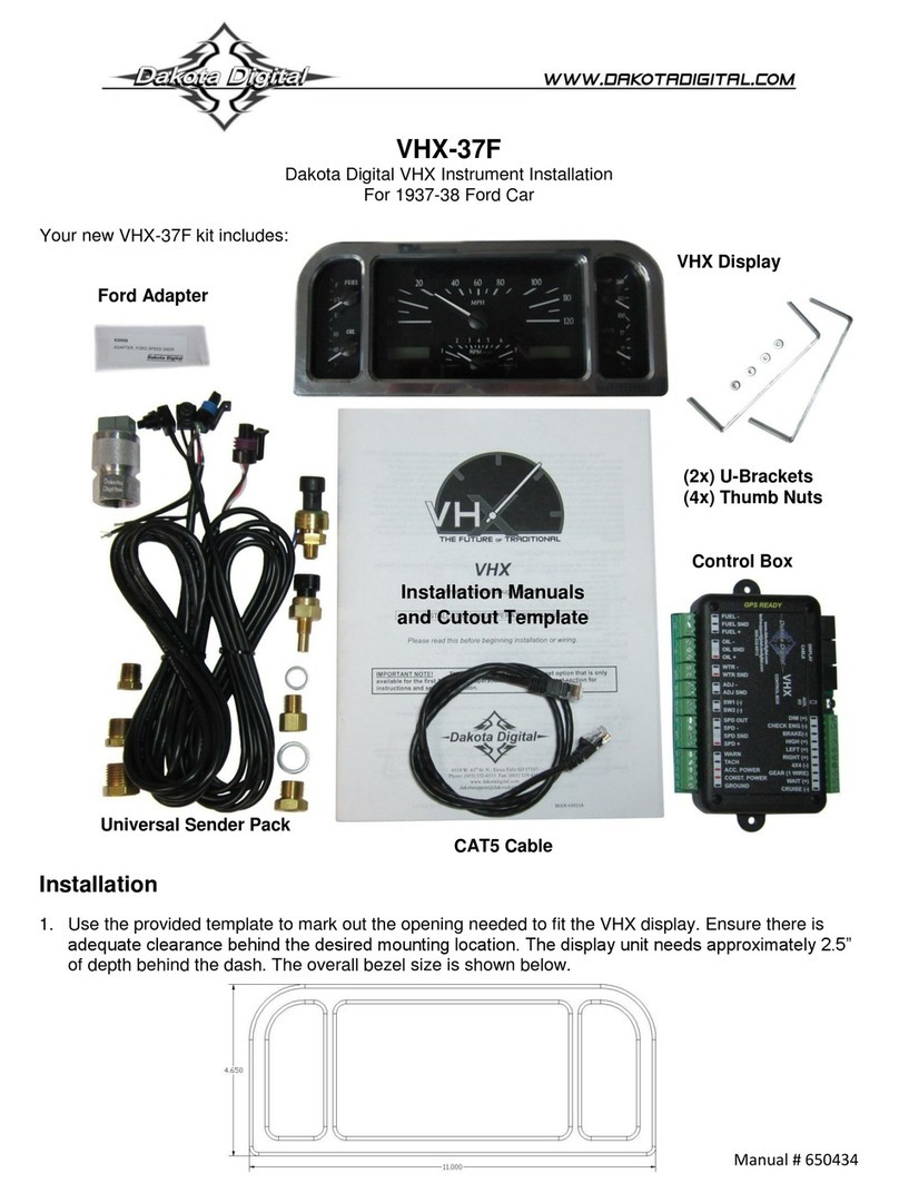 Dakota Digital VHX-37F Installation