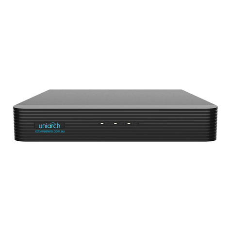 UNIVIEW Uniarch NVR-108X-P8 quick guide