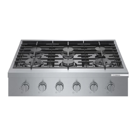 Bosch RGM8658UC use and care manual