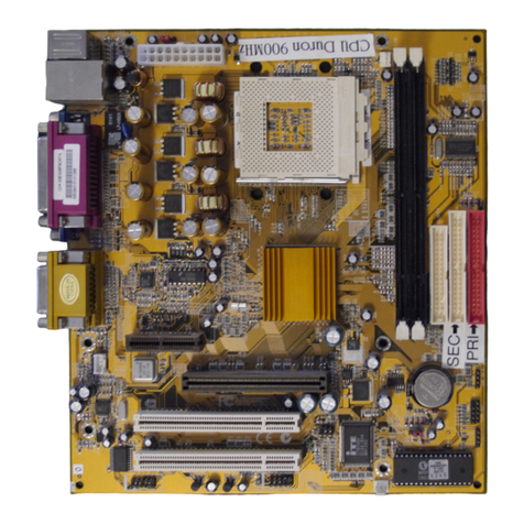 PCchips M810LMR 3.0x User manual