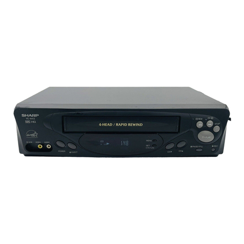 Sharp VC-A413U User manual