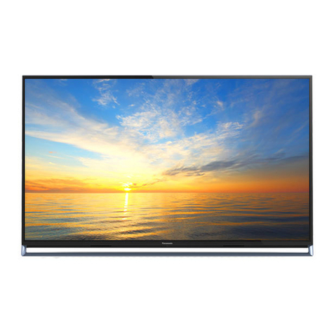 Panasonic TX-50AXW804 Assembly instructions