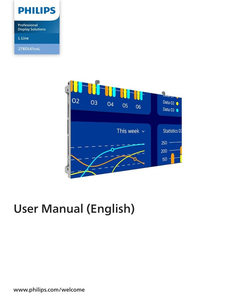 Philips 27BDL61 L Series User manual