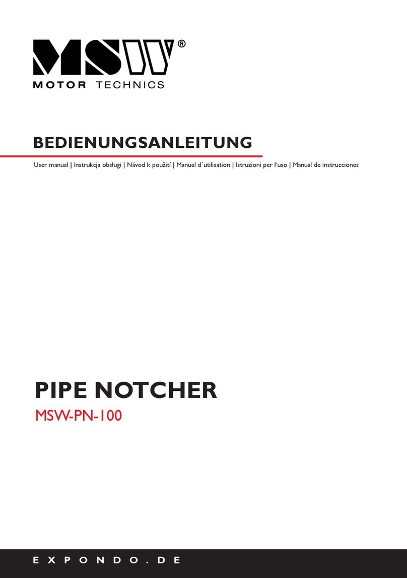 MSW Motor Technics MSW-PN-100 user manual