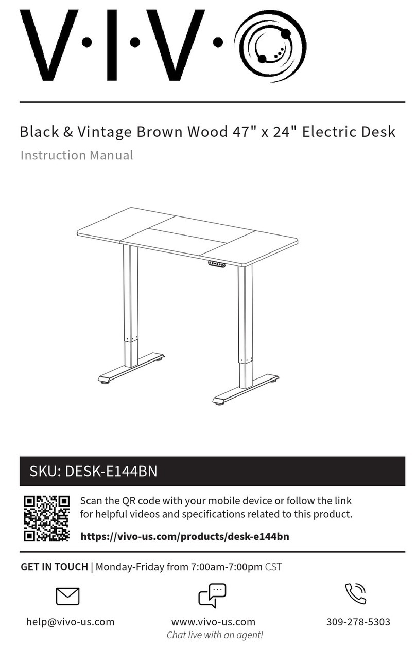 Vivo DESK-E144BN instruction manual