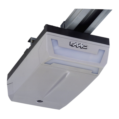 FAAC E1000 manual