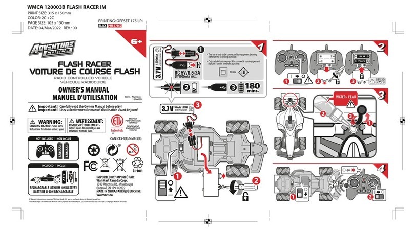 Adventure Force WMCA 120003B owner's manual