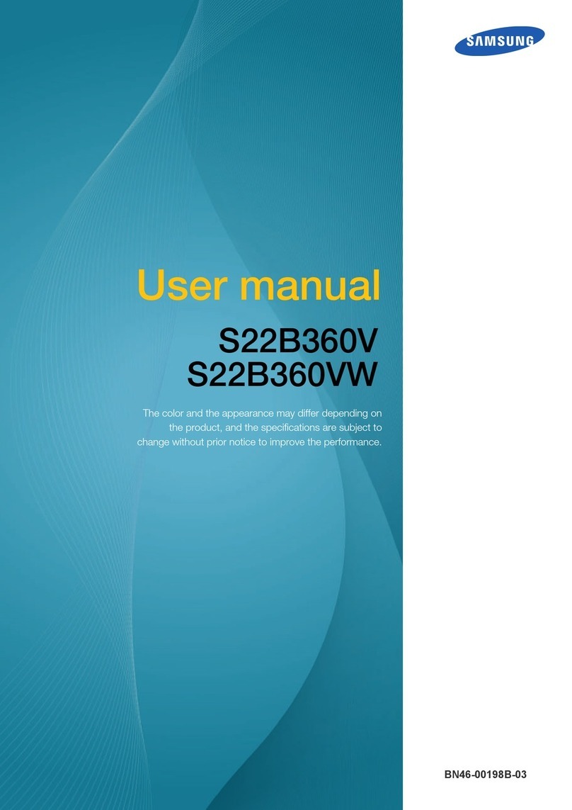 Samsung S22B360V User manual