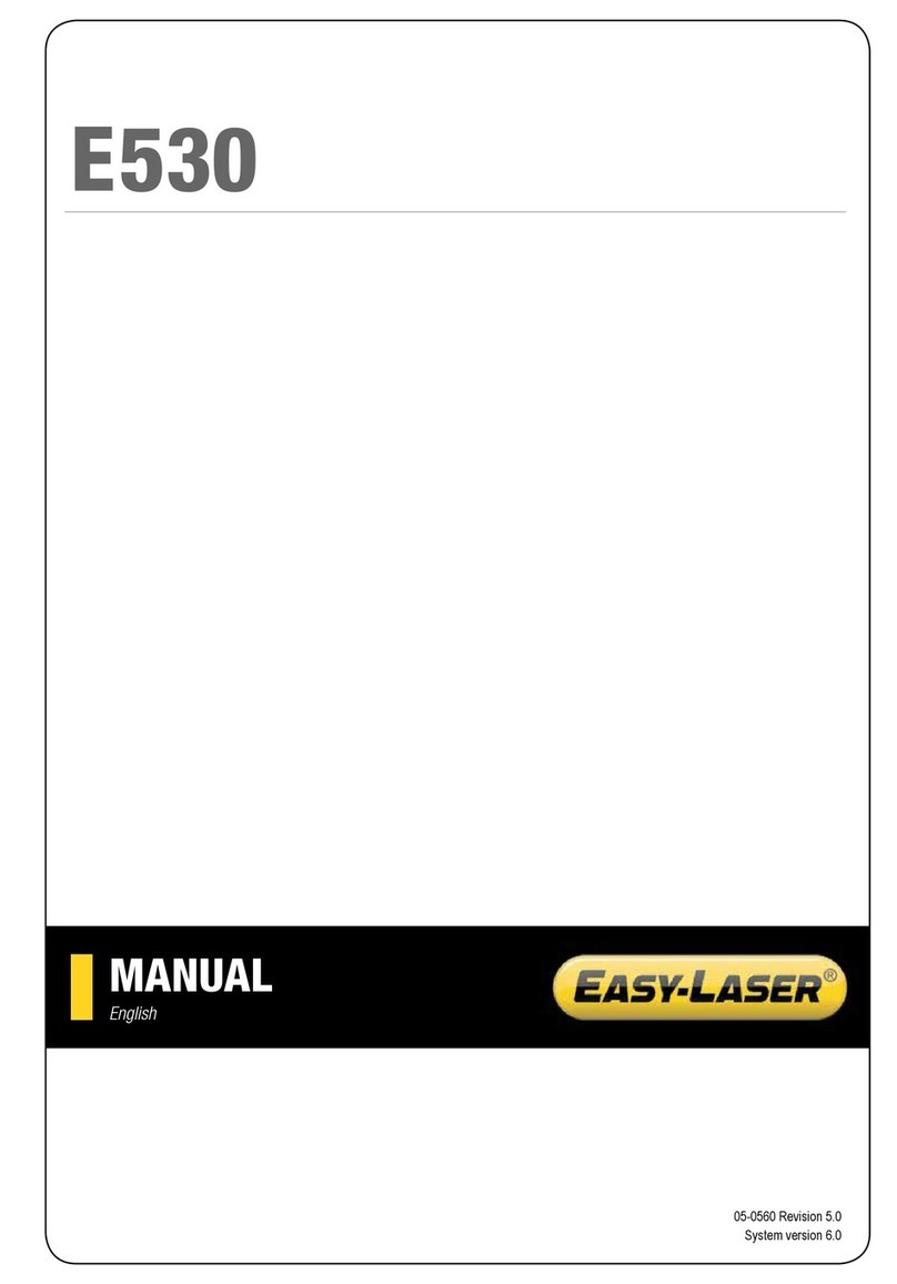 Easy-Laser E530 manual