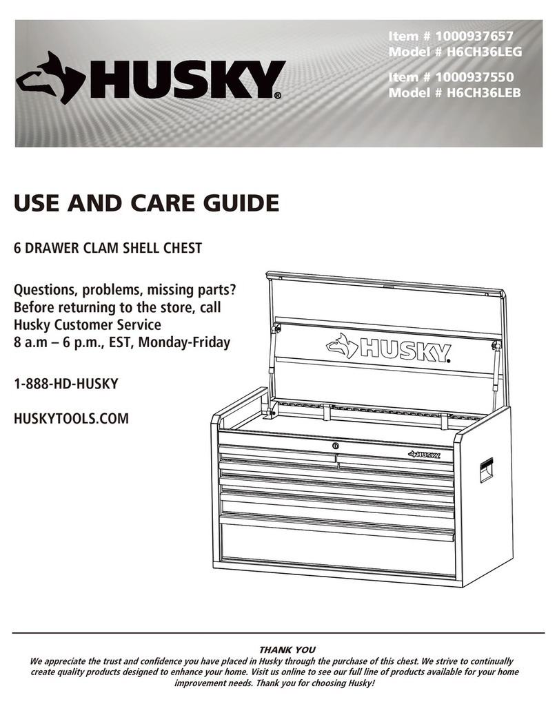 Husky H6CH36LEG User manual