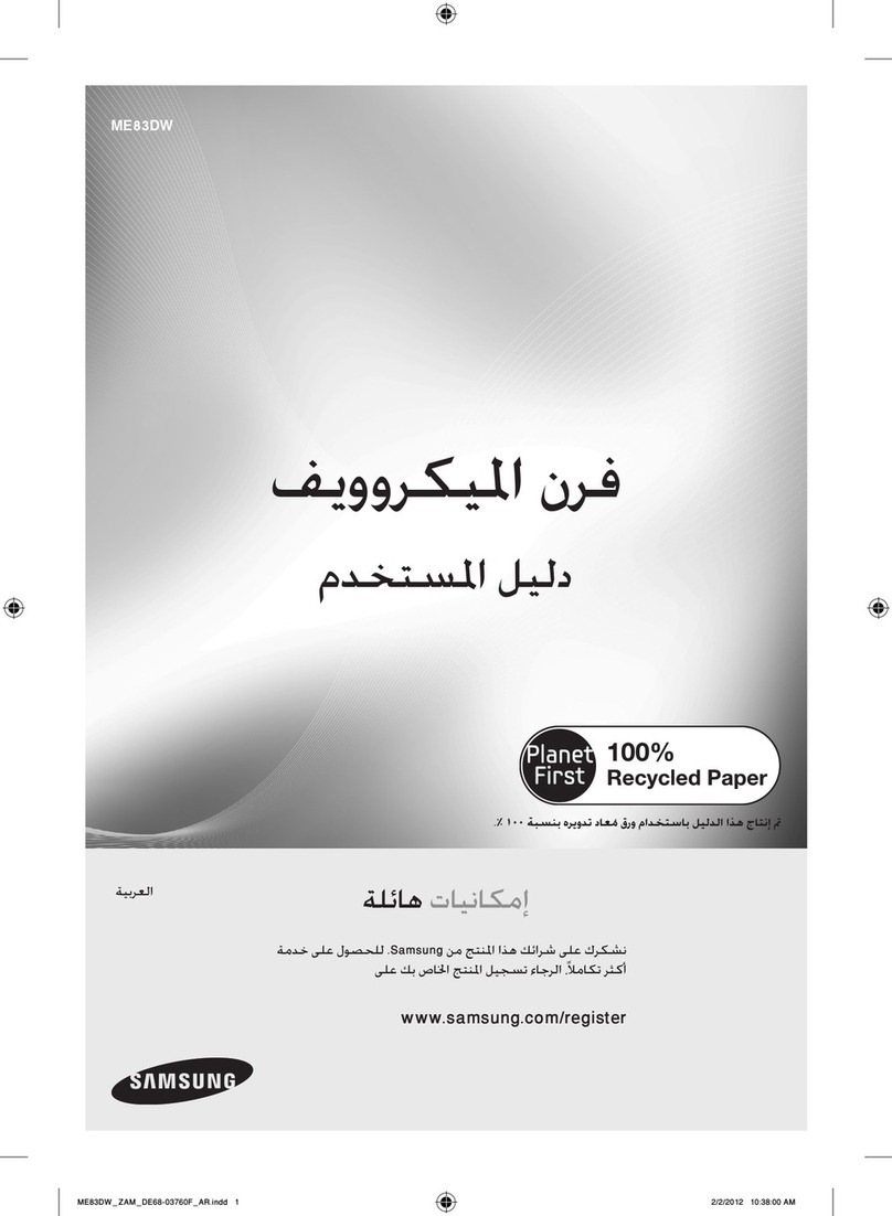 Samsung ME83DW User manual