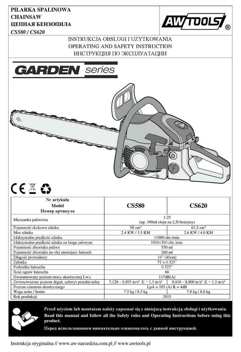 AW Tools CS580 Assembly instructions