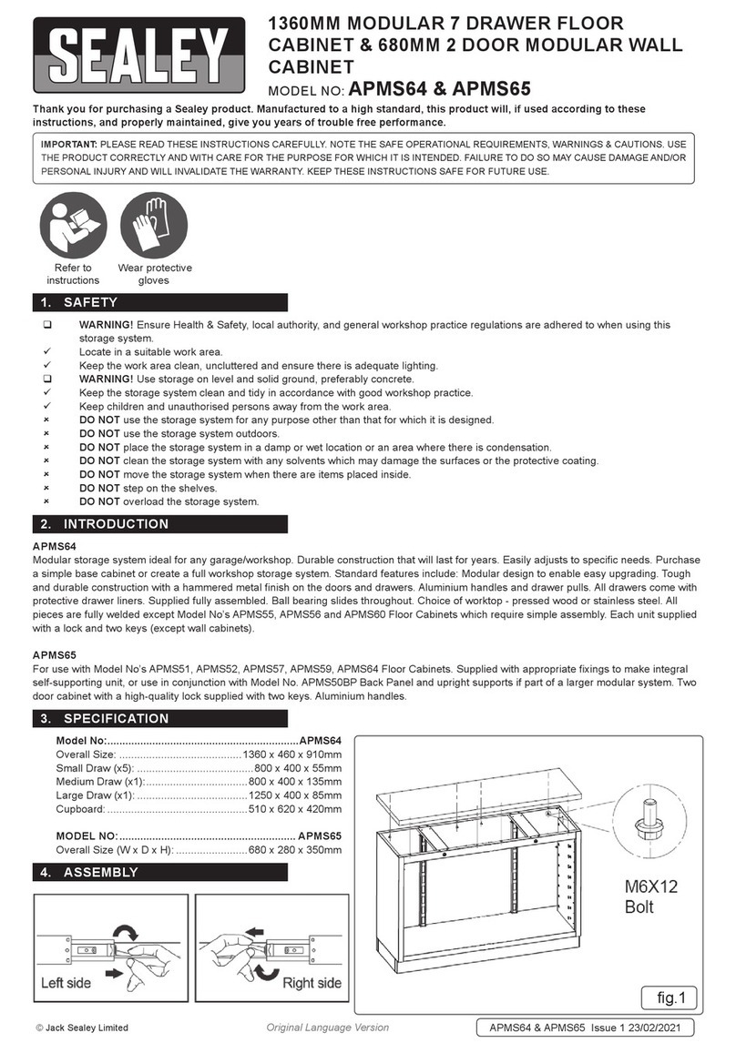 Sealey APMS64 User manual