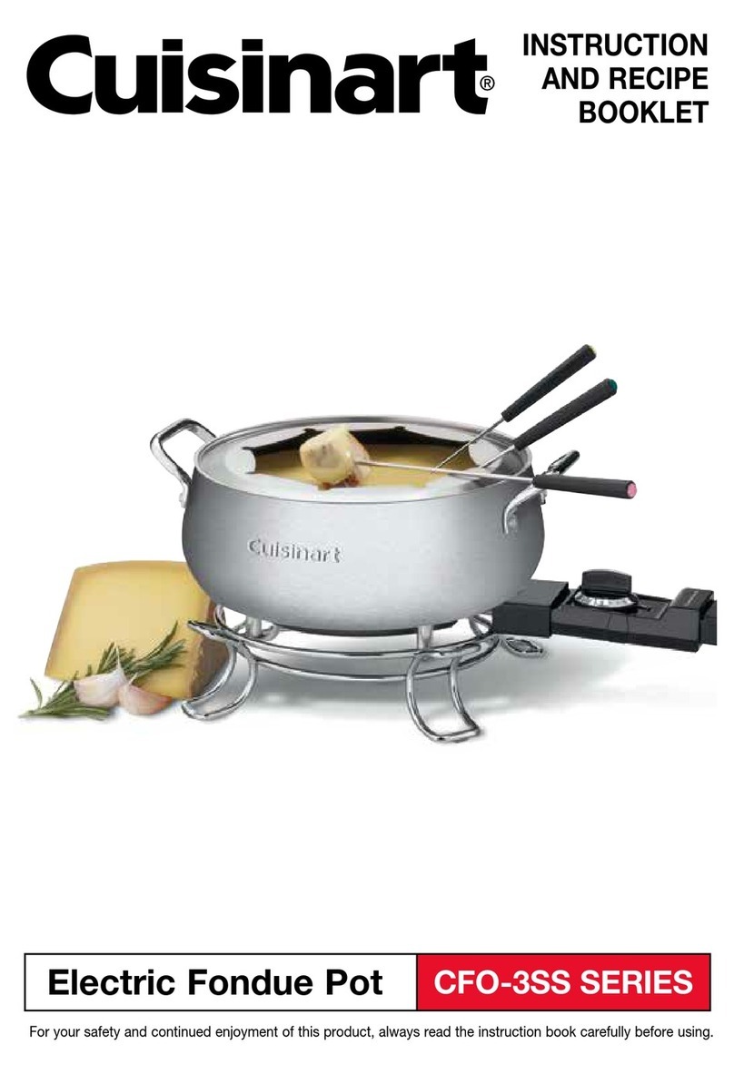 Cuisinart CFO-3SS Series Service manual