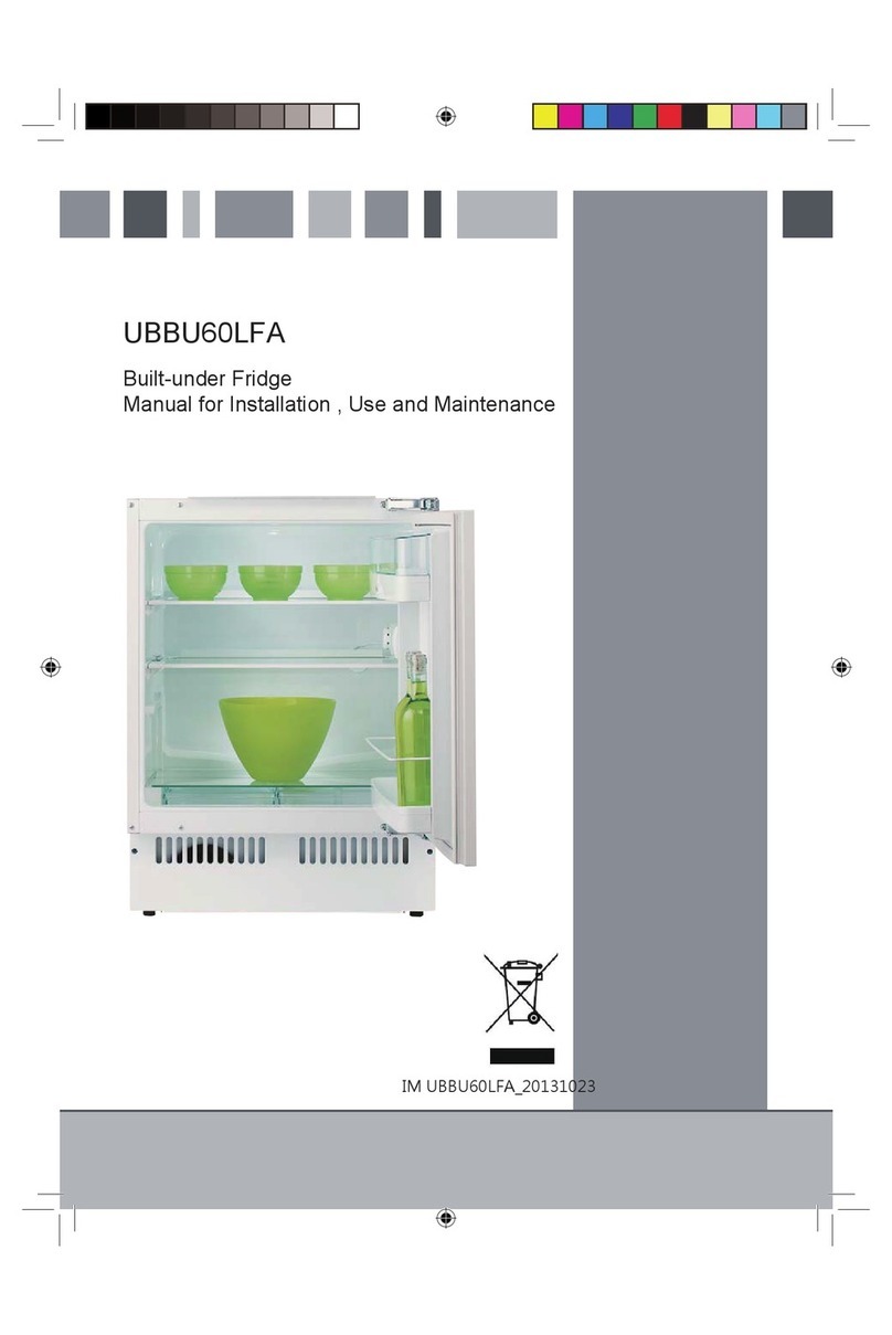Apelson UBBU60LFA Manual for installation, use and maintenance