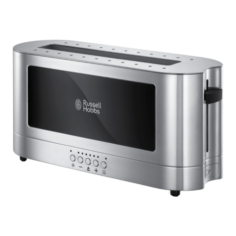 Russell Hobbs ELEGANCE RHT152 Installation instructions / warranty