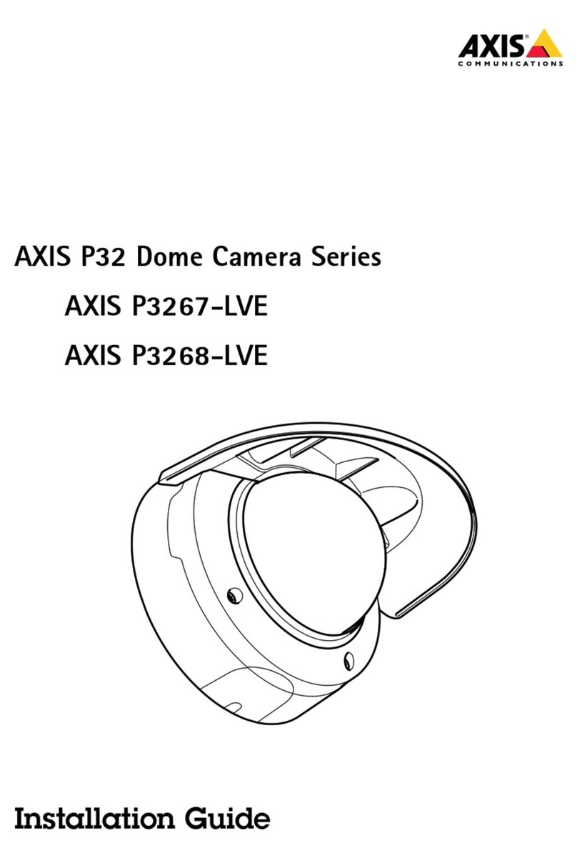 Axis P3268-LVE User manual