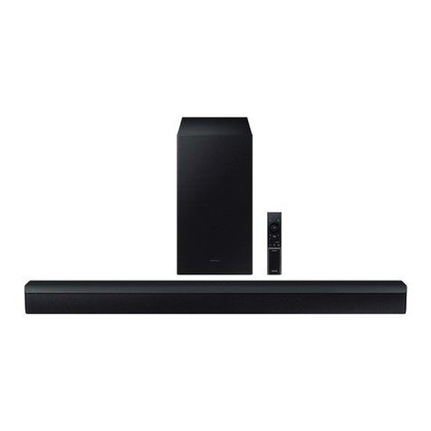 Samsung HW-B43M Installation instructions