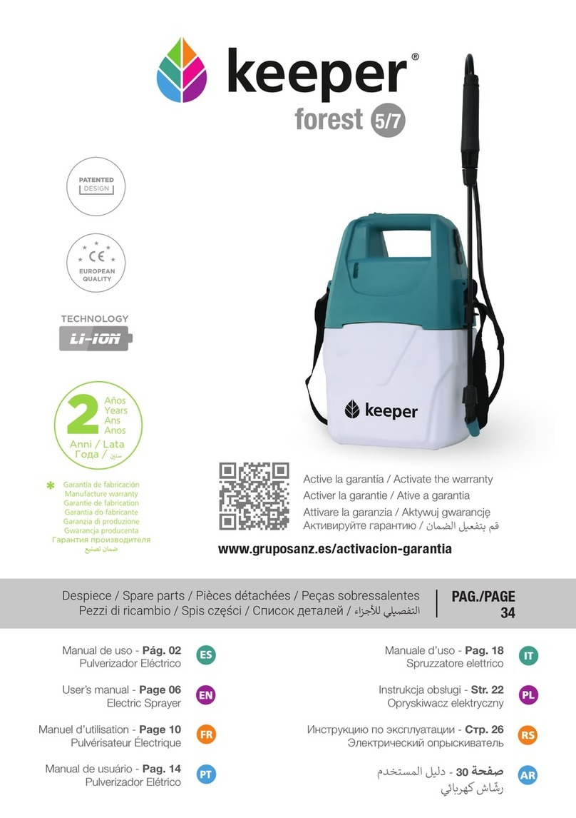 Keeper Forest 5 User manual