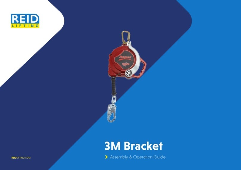 REID LIFTING 3M Bracket Installation instructions