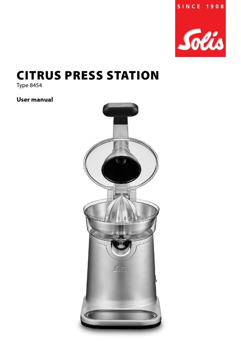 SOLIS 8454 user manual