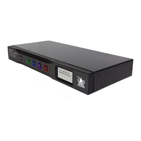 ADDER ADDERView CCS-MV4224 user guide