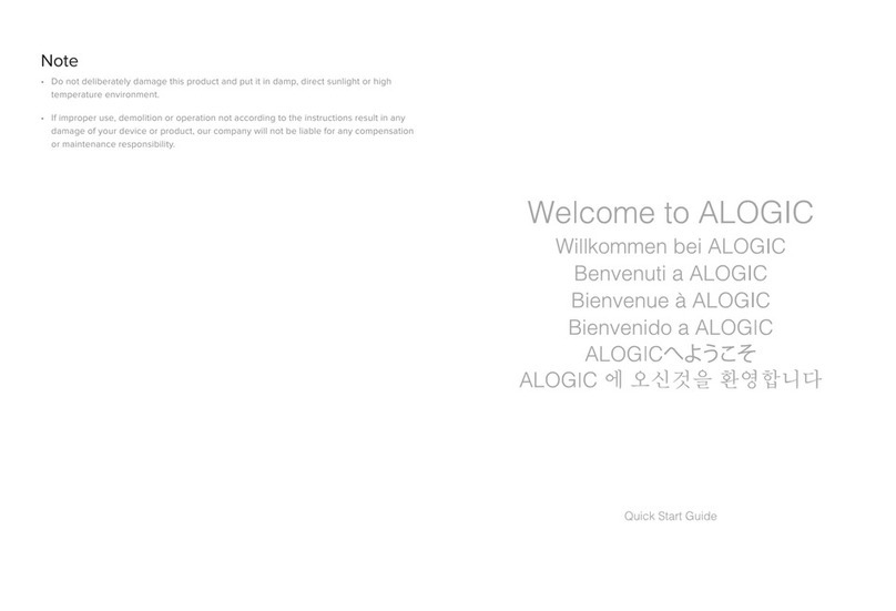 Alogic ULDNAMN-UA-SGR User manual