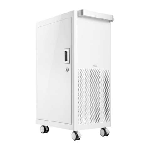 DH Lifelabs AquaSolvo AAHE-120WH03Pro User manual