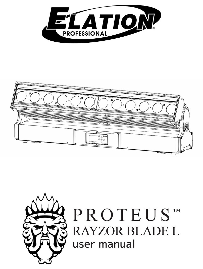 Elation PROTEUS RAYZOR BLADE L user manual