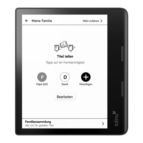 Tolino epos 3 quick start guide