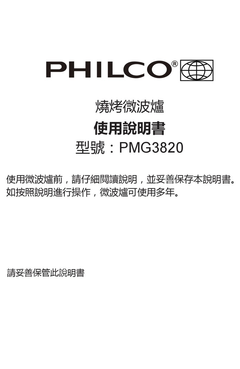 Philco PMG3820 User manual