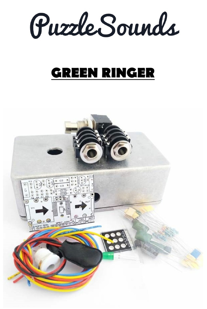 PuzzleSounds GREEN RINGER manual