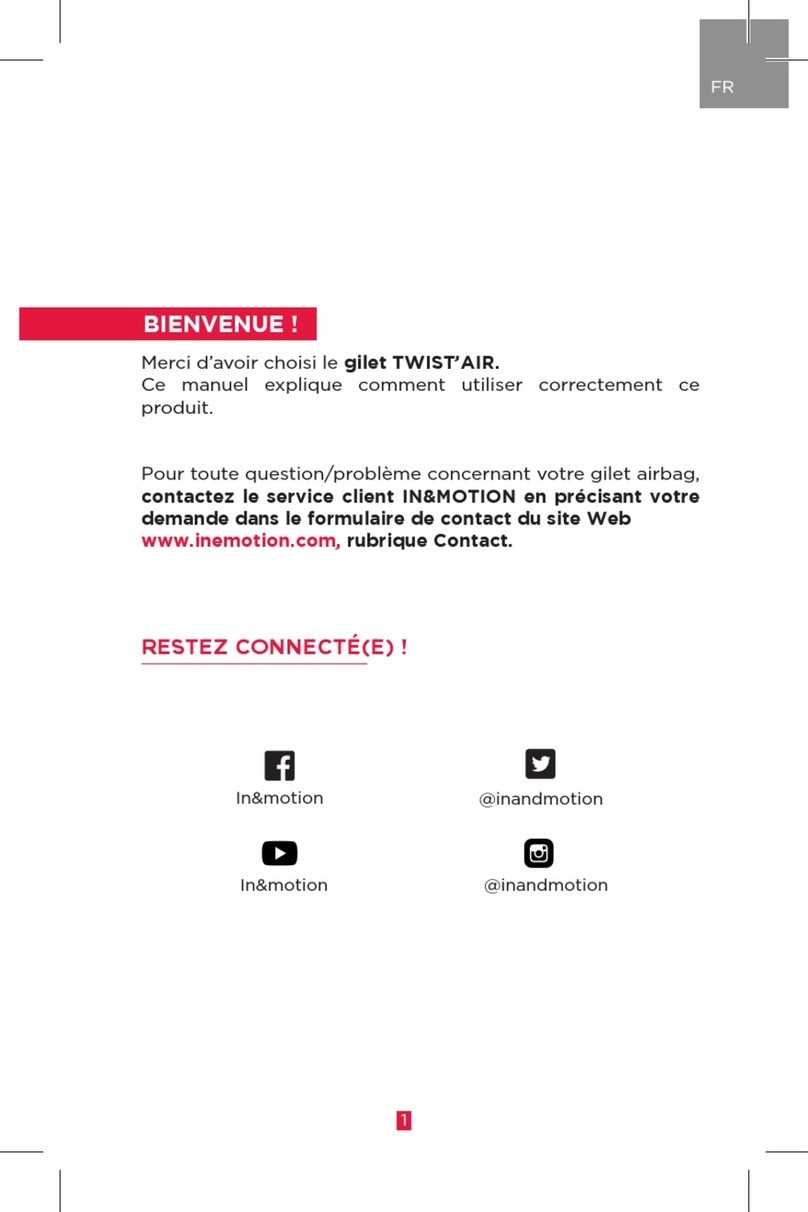 IN&MOTION TWIST'AIR User manual