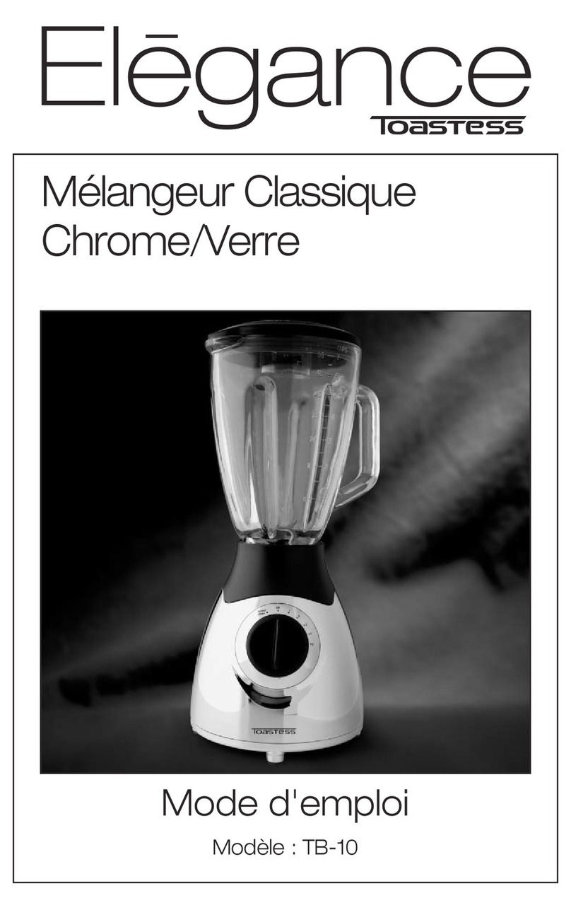 Toastess Elegance TB-10 Instruction booklet