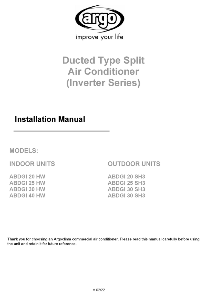 Argo ABDGI 20 HW User manual
