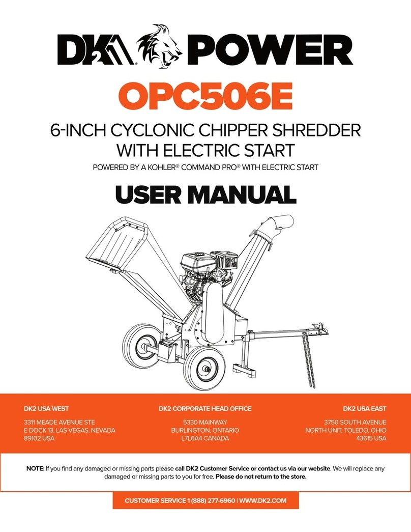 DK2 Power OPC506E user manual