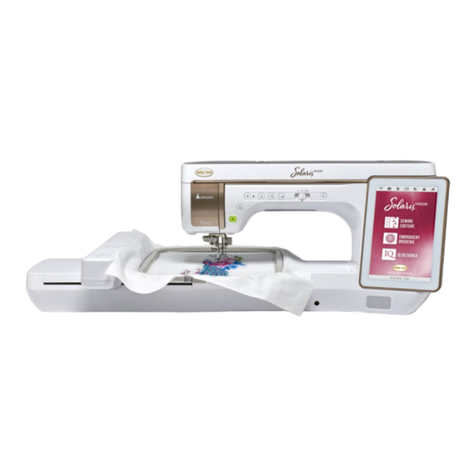 Baby Lock Solaris VISION BLSA3 Quick reference guide