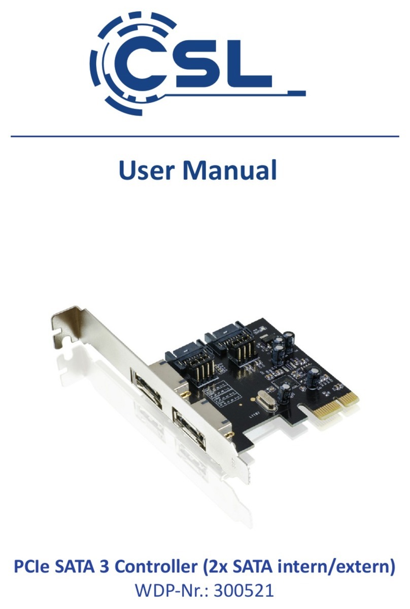 CSL 300521 user manual