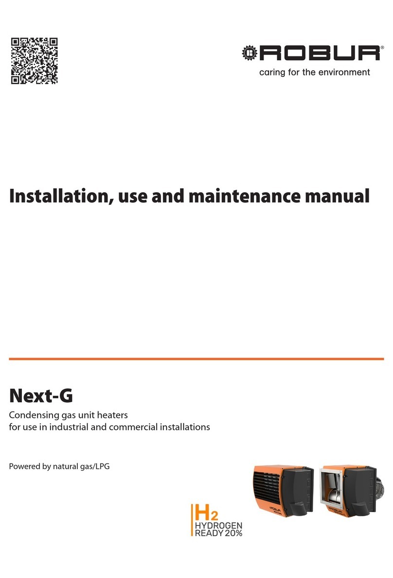 Robur Next-G User manual