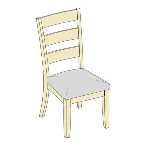 Whalen Bayside FURNISHINGS CSC7PD-8-2PC User manual