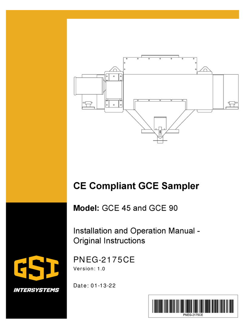 GSi GCE 45 User manual