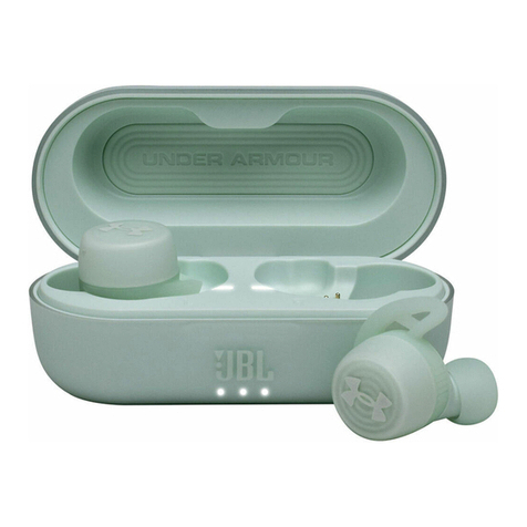 Harman JBL Under Armour STREAK User manual