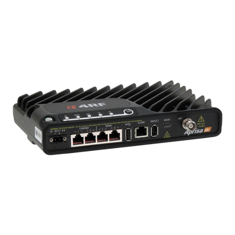 4RF Aprisa SRi User manual